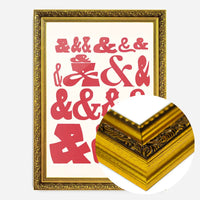 Ampersands Colour Typography Print