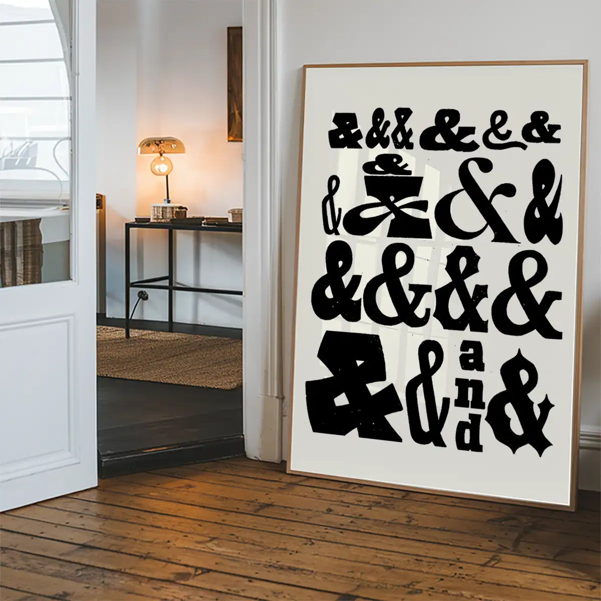 Ampersands Typography Print