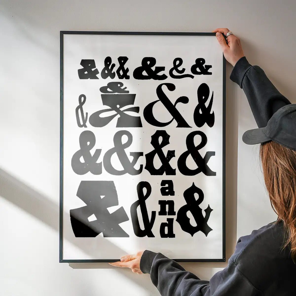 Ampersands Typography Print