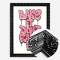 Black Ornate Frame