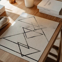 Black Triangles Print