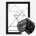 Black Ornate Frame