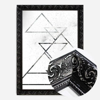 Black Triangles Print