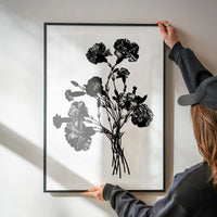 Black and White Vintage Bouquet 1