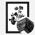 Black Ornate Frame