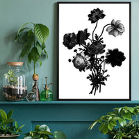 Black and White Vintage Bouquet 2