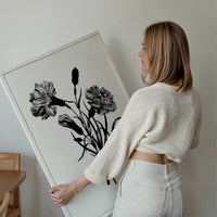 Black and White Vintage Bouquet 3