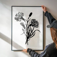 Black and White Vintage Bouquet 3