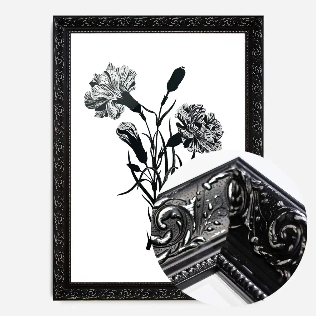 Black and White Vintage Bouquet 3