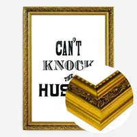 Can't Knock The Hustle Quote Print