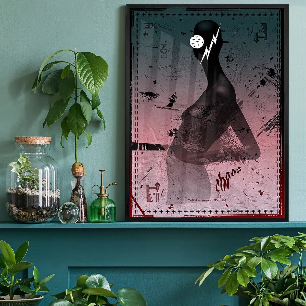 Chaos Blend 2 Figure Print