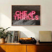 Cheap Thrills Fairground Lights Print