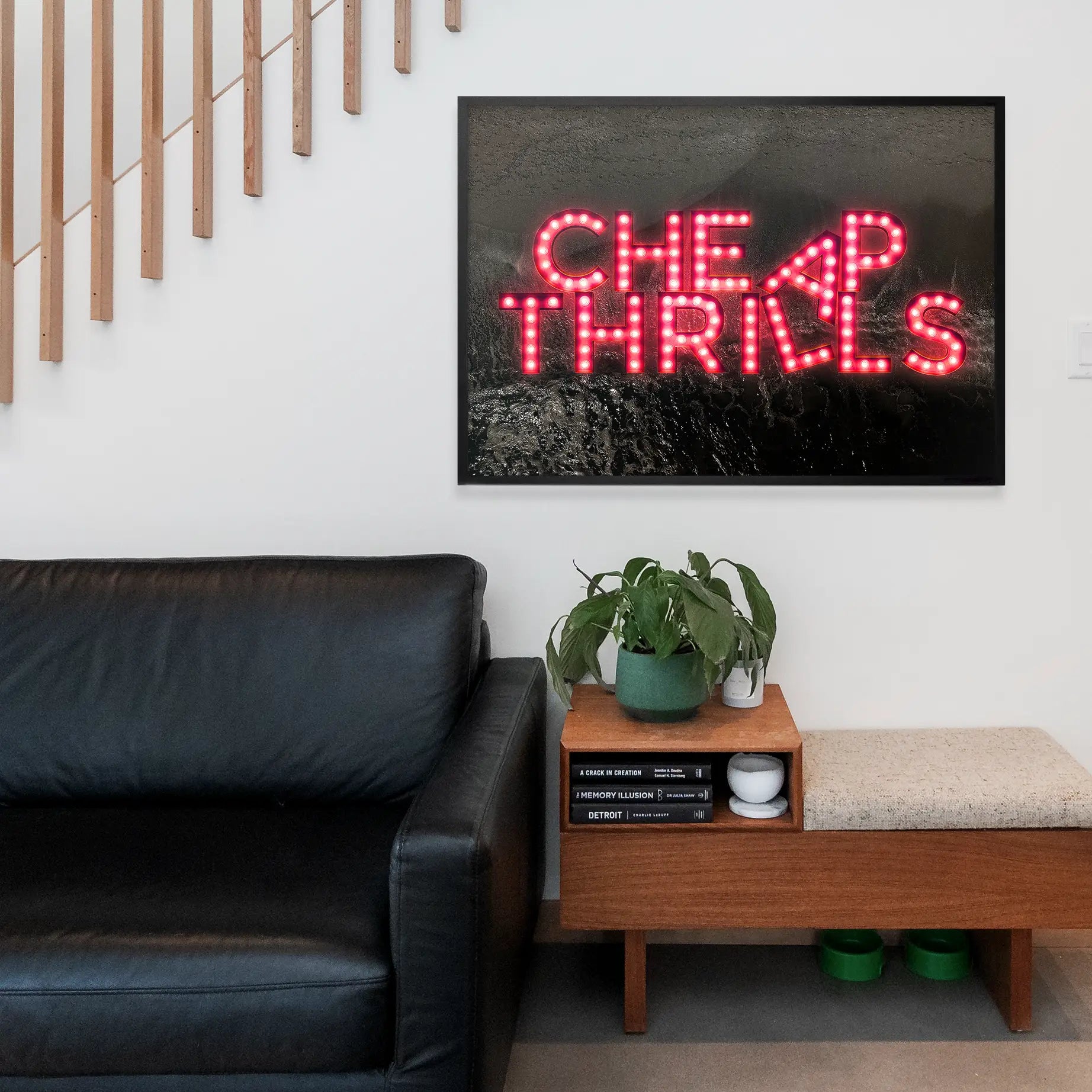 Cheap Thrills Fairground Lights Print
