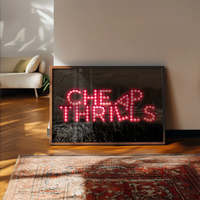 Cheap Thrills Fairground Lights Print