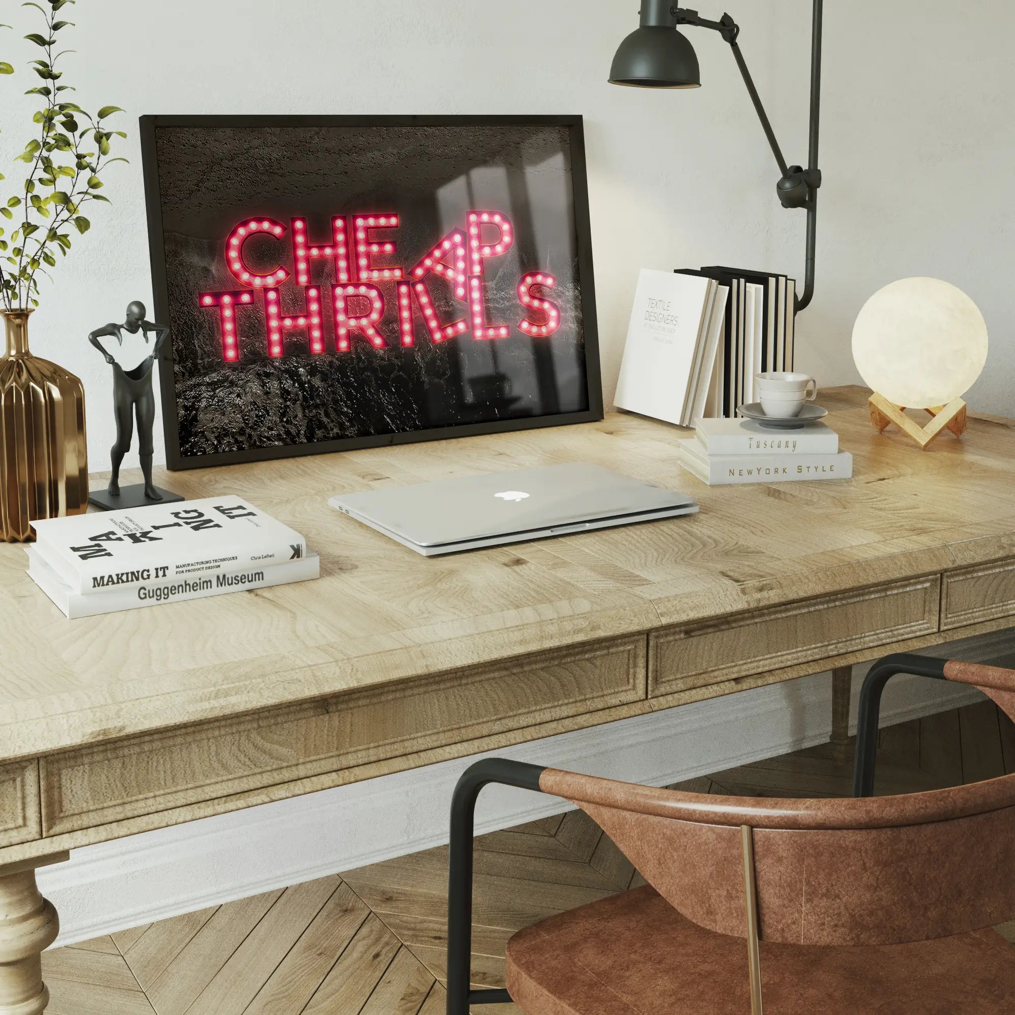 Cheap Thrills Fairground Lights Print