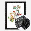 Black Ornate Frame