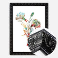 Black Ornate Frame