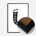 Black Wood Frame