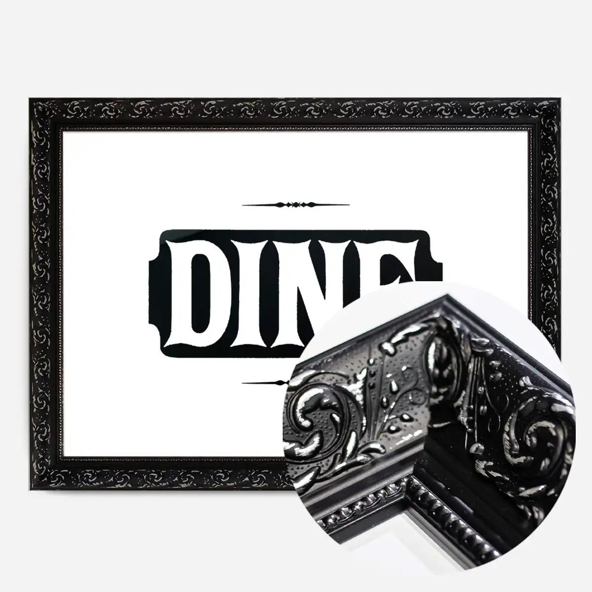 Dine Quote Print