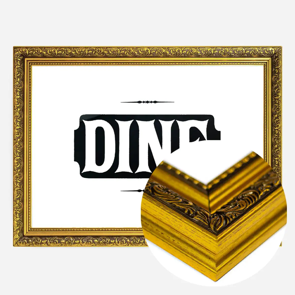 Dine Quote Print
