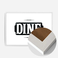 Dine Quote Print