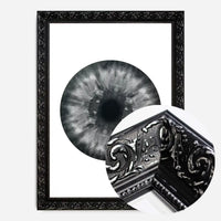 Eyeball Black And White Print