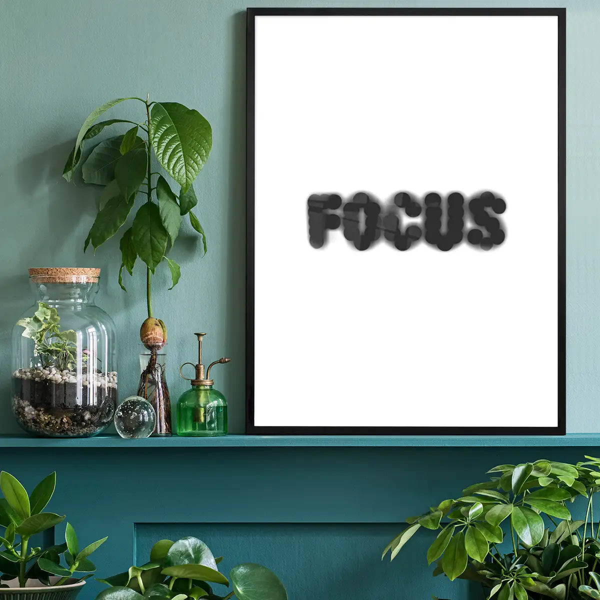 Focus Quote Print