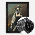 Black Ornate Frame