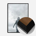 Black Wood Frame