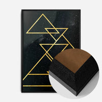 Golden Triangles Print