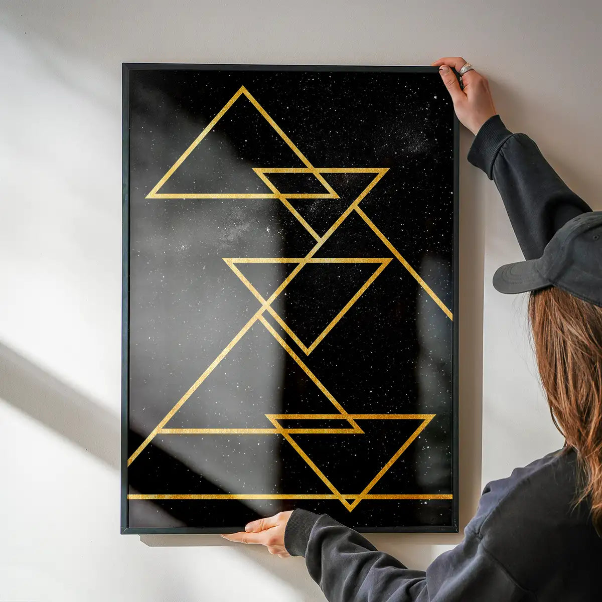 Golden Triangles Print