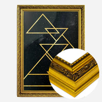 Golden Triangles Print