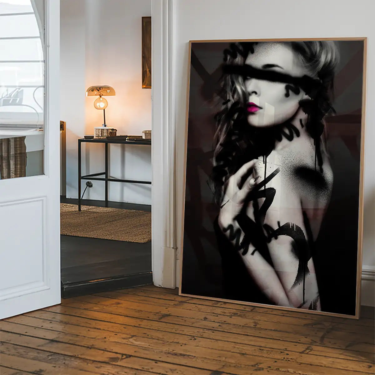 Graffiti Model Print
