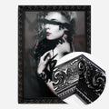 Black Ornate Frame
