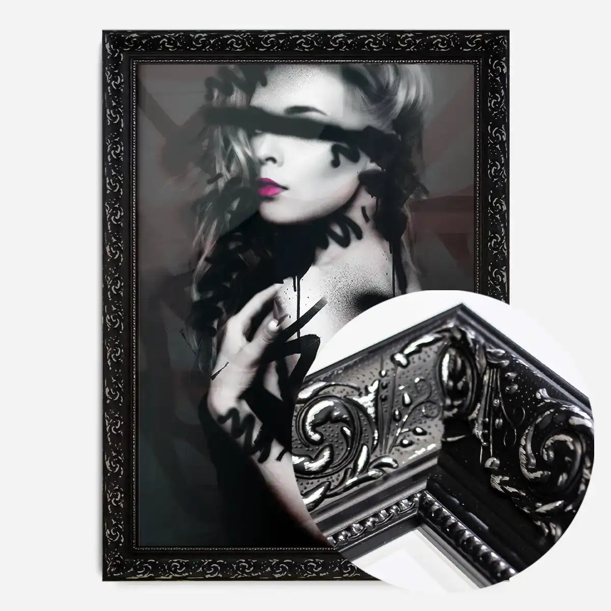 Graffiti Model Print