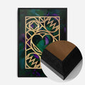 Black Wood Frame