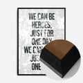 Black Wood Frame