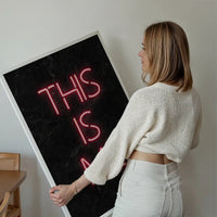 This Is Me Neon Print