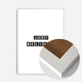 White Wood Frame