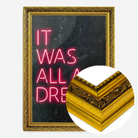 It Was All A Dream Neon Print