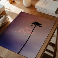 Los Angeles Palm Tree Neon Print