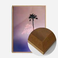 Los Angeles Palm Tree Neon Print