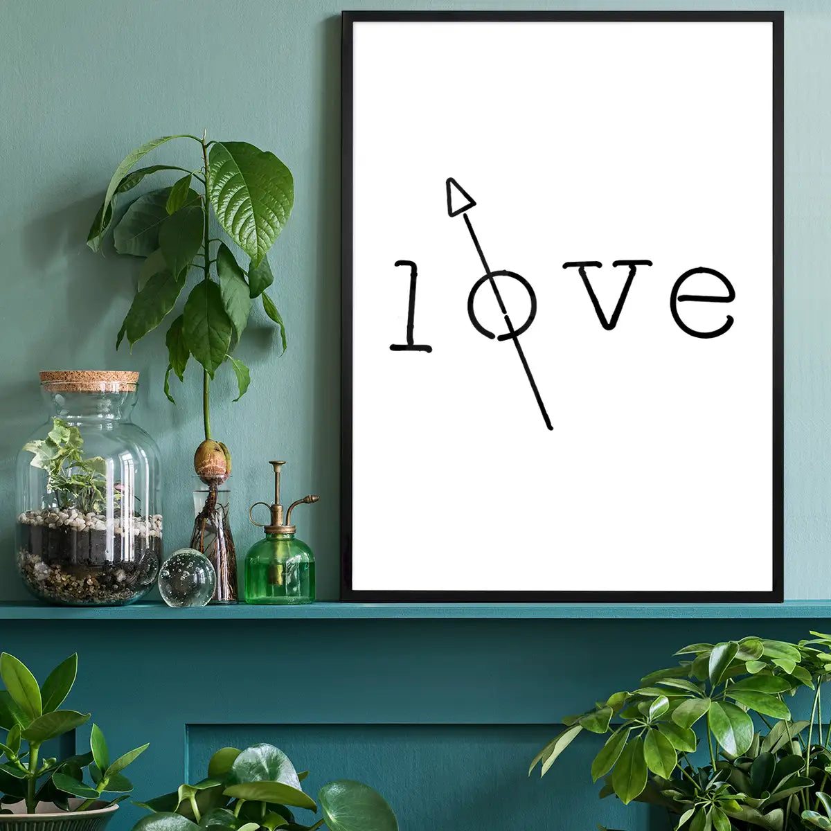 Love Typography Print