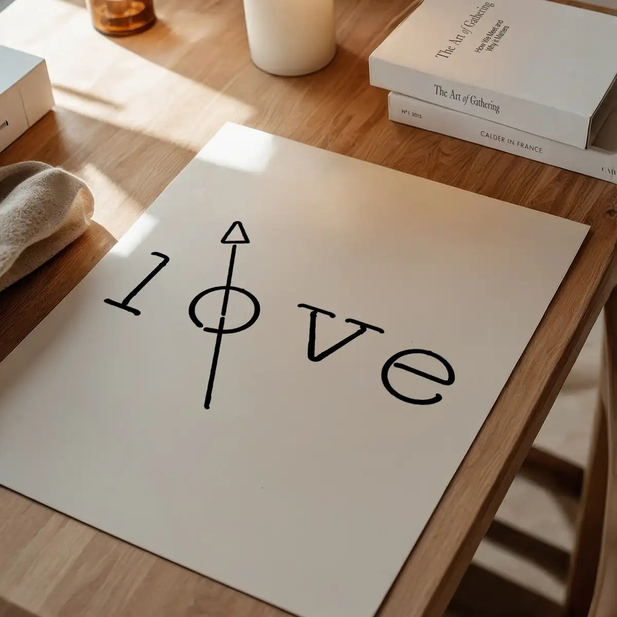 Love Typography Print
