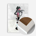 White Wood Frame