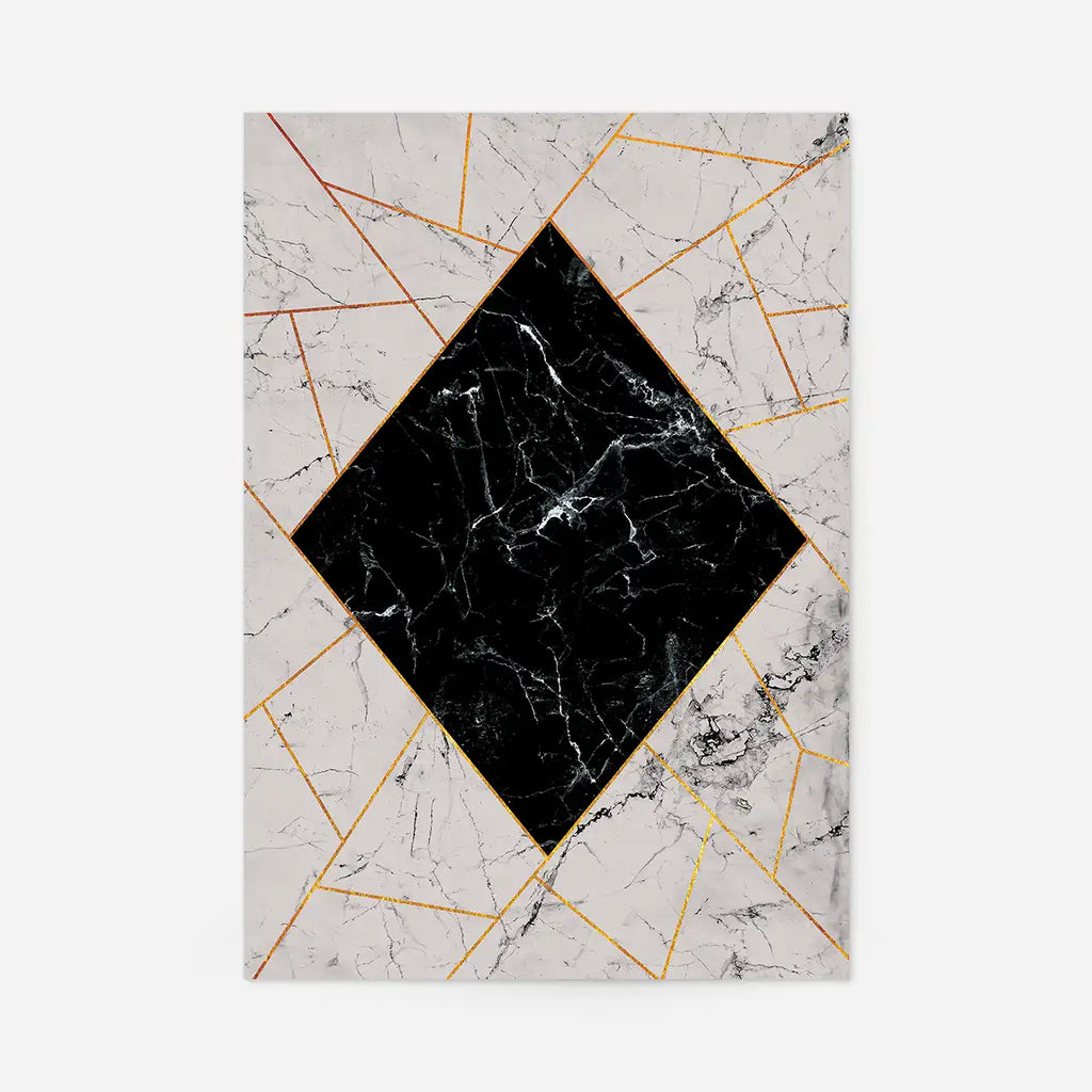 Marble Diamond Print