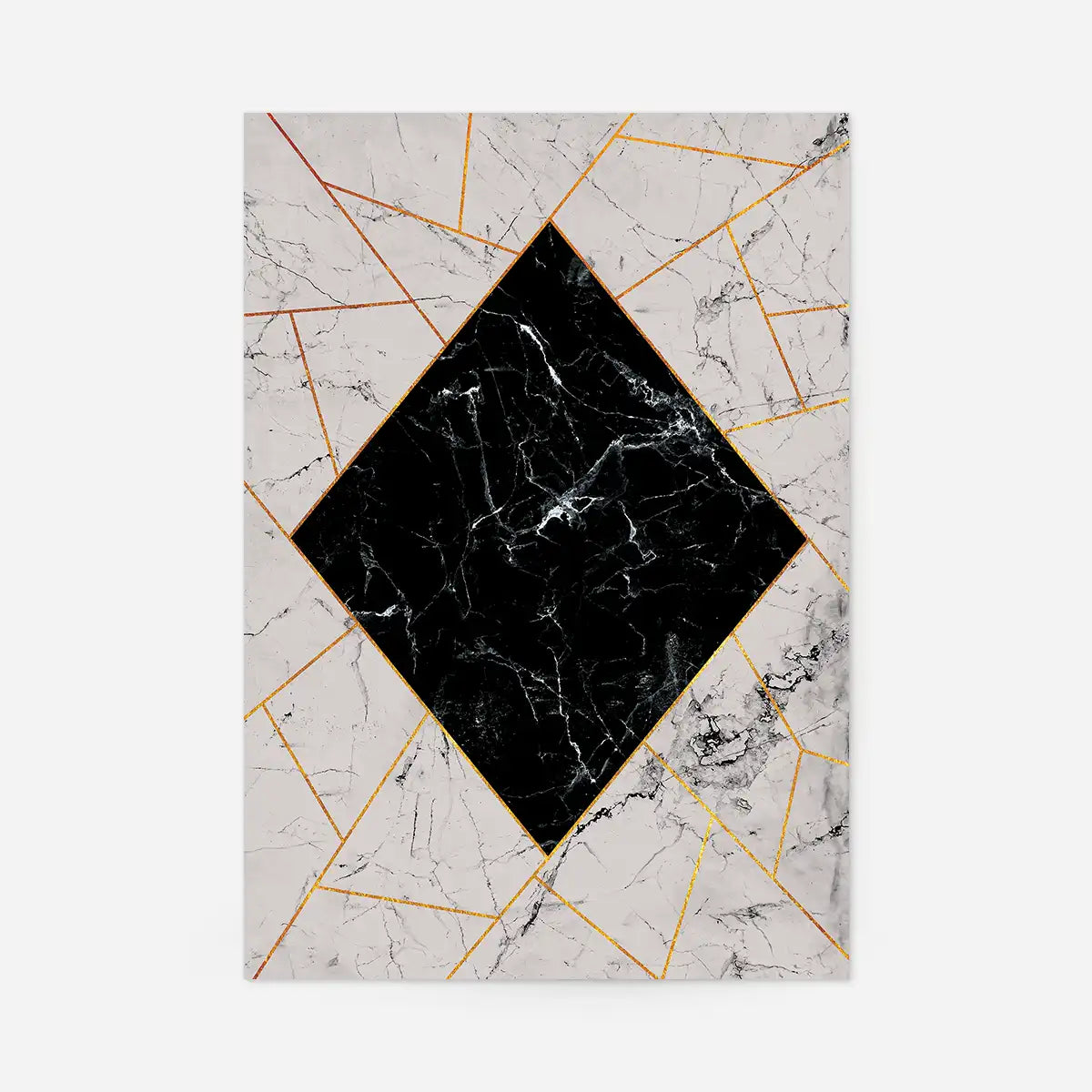 Marble Diamond Print