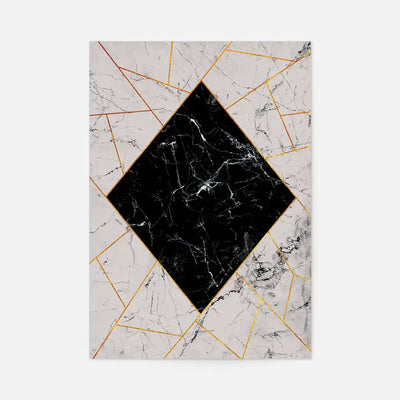 Marble Diamond Print