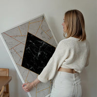 Marble Diamond Print