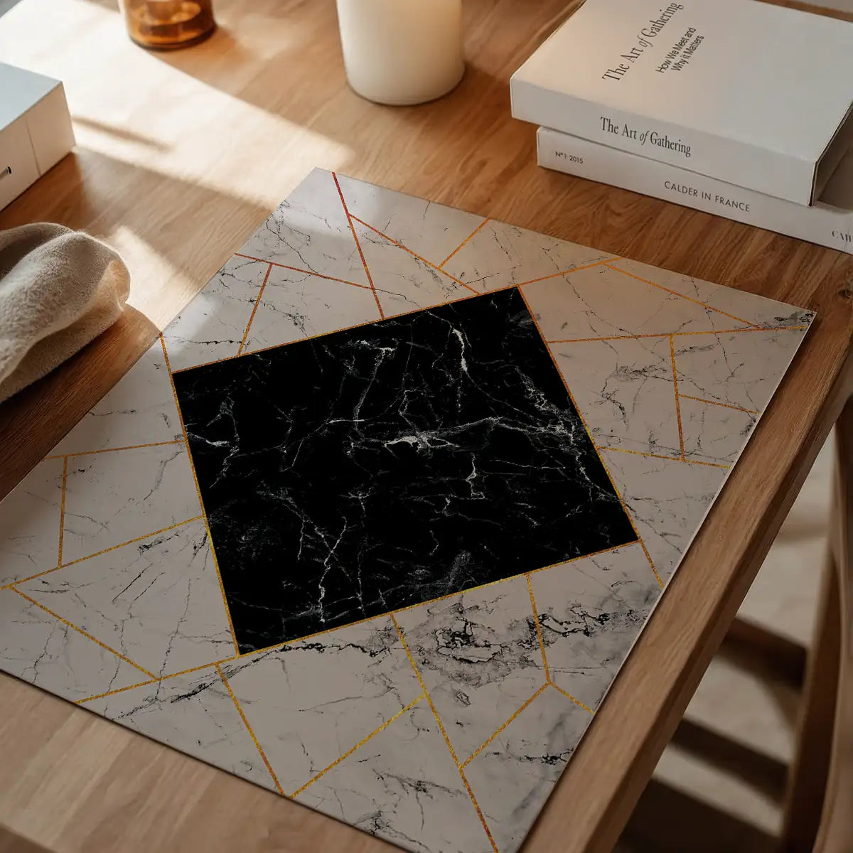 Marble Diamond Print